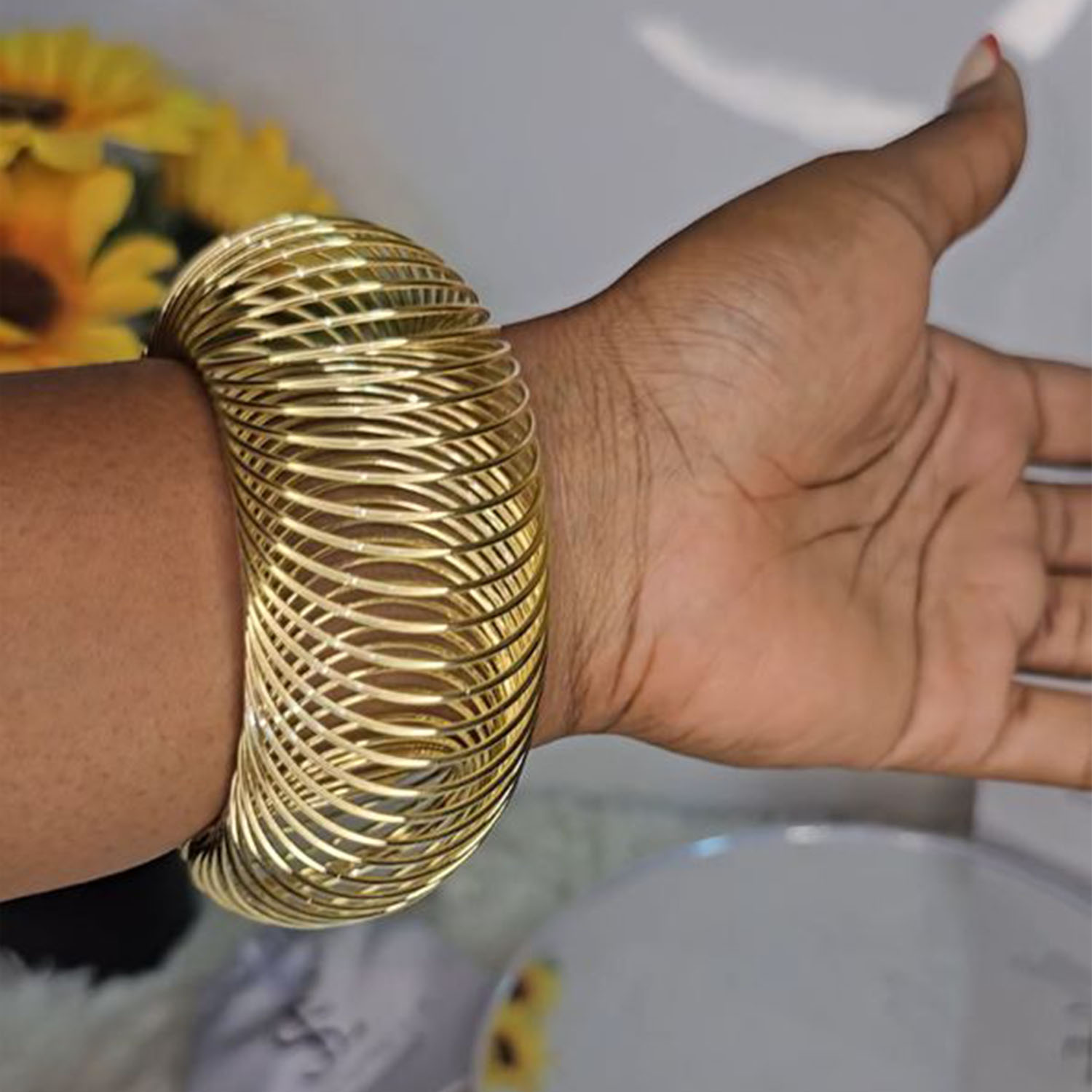 Sky Blossom Drop Earrings